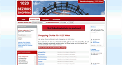 Desktop Screenshot of bezirksshopping.at